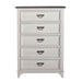 Liberty Furniture Allyson Park 5 Drawer Chest in White image