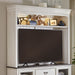 Allyson Park Entertainment Hutch in Wirebrushed White image
