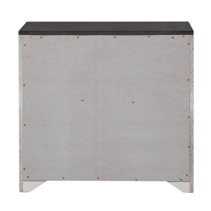 Allyson Park Bunching Lateral File Cabinet in Wirebrushed White
