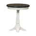 Allyson Park Chair Side Table in Wirebrushed White image
