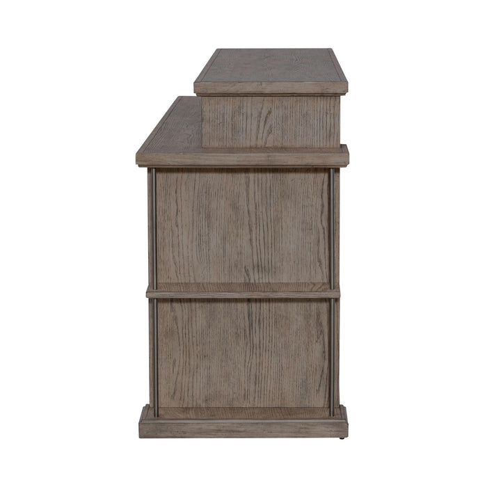 City Scape Console Bar Table in White Oak Veneers