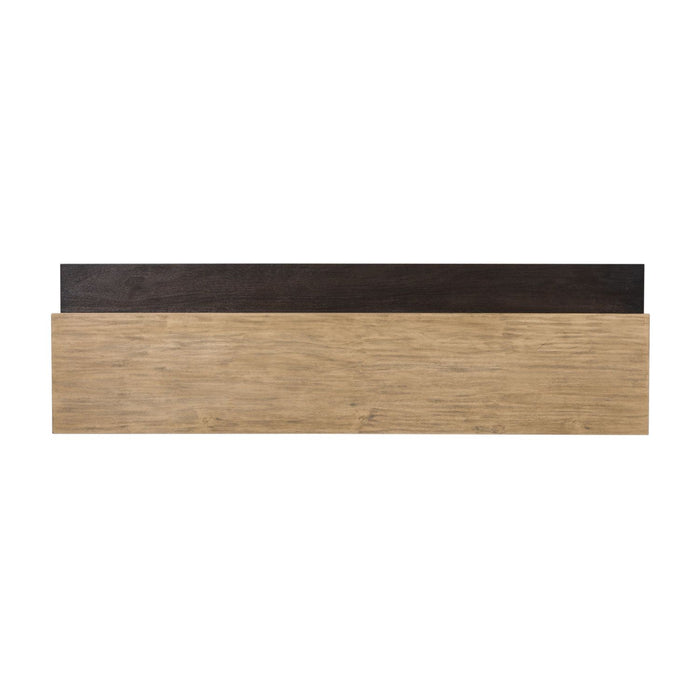 Heatherbrook Console Bar Table in Charcoal and Ash
