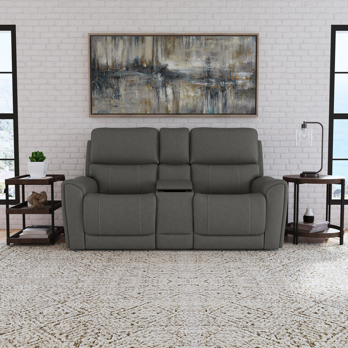 Carter Latitudes Power Reclining Loveseat with Console & Power Headrests & Lumbar - 5000006753