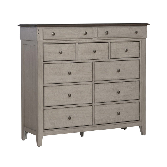 Ivy Hollow 11 Drawer Chesser in Weathered Linen image