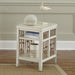 Dockside II Chair Side Table in White image