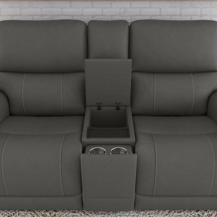 Carter Latitudes Power Reclining Loveseat with Console & Power Headrests & Lumbar - 5000006753