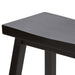 Creations 30 Inch Sawhorse Barstool - Black (RTA) image