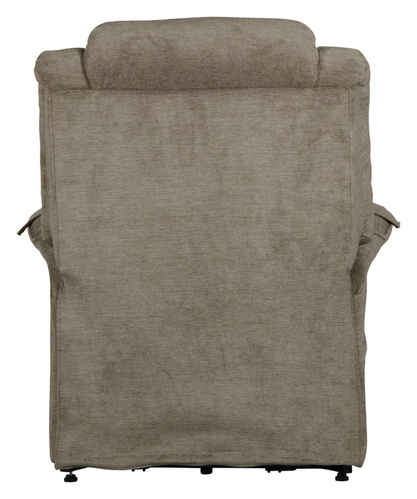 Invincible Pow'r Lift Full Lay-Out Chaise Recliner