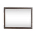 Modern Edge Landscape Mirror in Caffe image