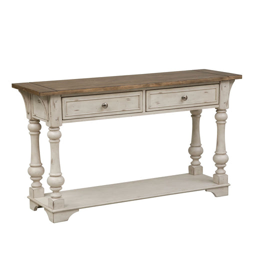 Morgan Creek Sofa Table in Antique White image