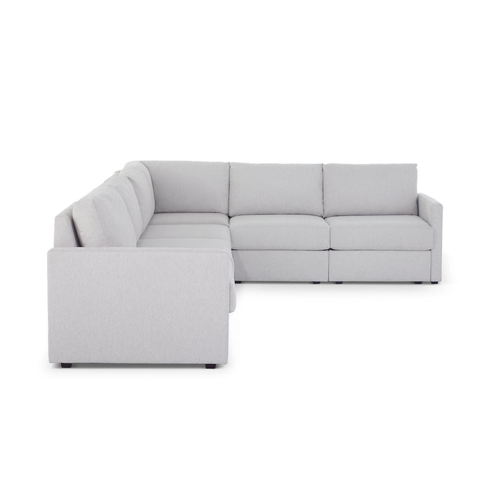 Flex 6-Seat Sectional with Narrow Arm - 5000003378