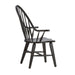 Hearthstone Ridge Windsor Back Arm Chair - Black image