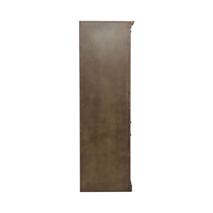 Arden Road Corner Cabinet in Satin Cherry