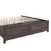 Modern Edge Storage Footboard w/ Slat Roll image