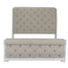 Abbey Park King California Sleigh Bed, Dresser & Mirror image