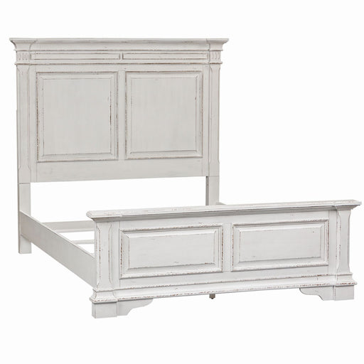 Abbey Park Panel Bed, Dresser & Mirror image