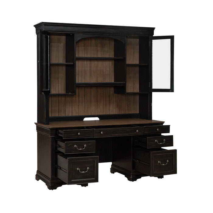 Meritage Credenza & Hutch