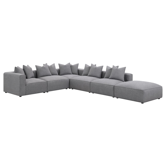 Jennifer Modular Sectional Grey
