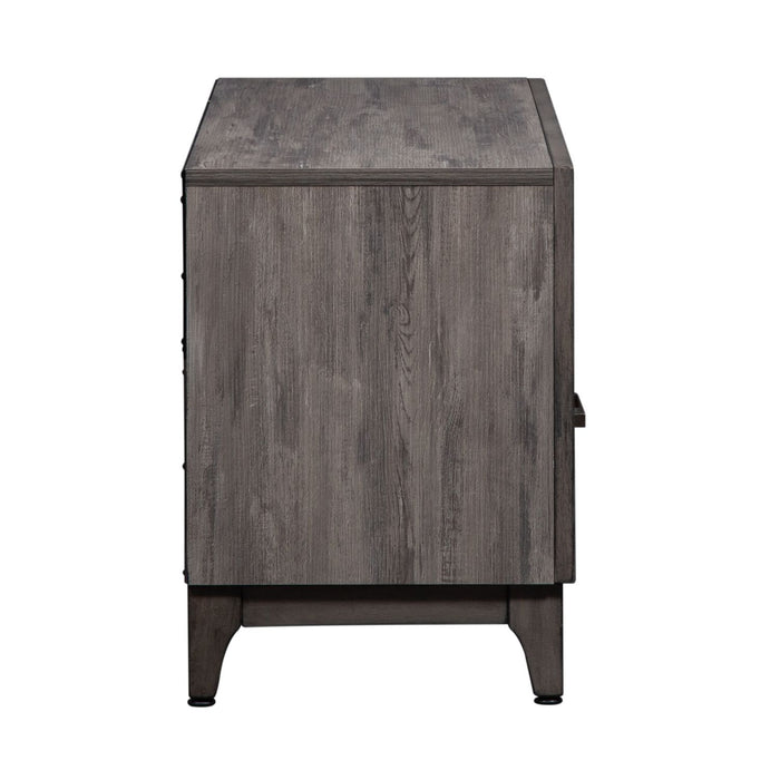 Mercury 47 Inch TV Console in Driftwood Gray
