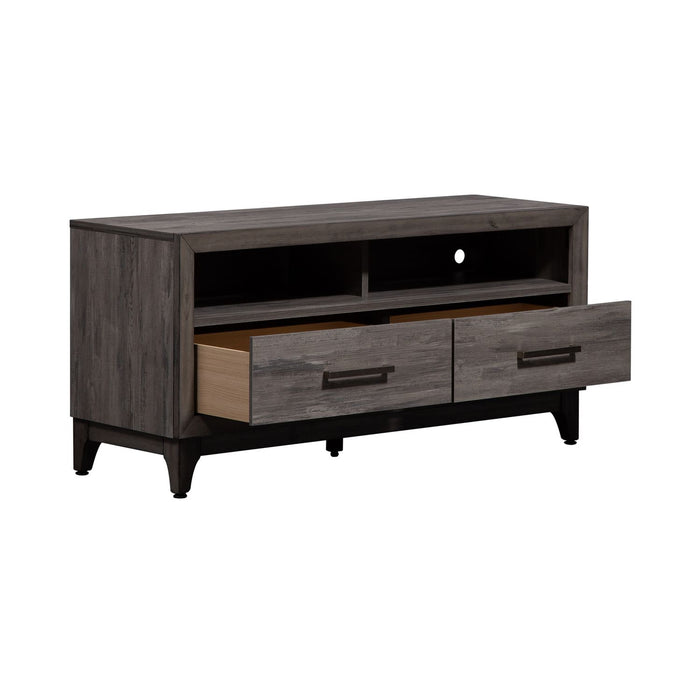 Mercury 47 Inch TV Console in Driftwood Gray