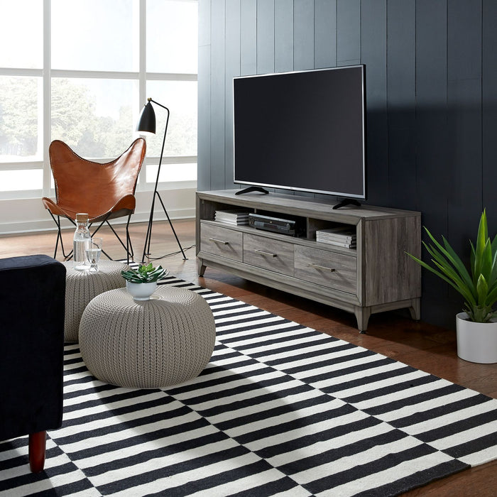 Mercury 62 Inch TV Console in Driftwood Gray image