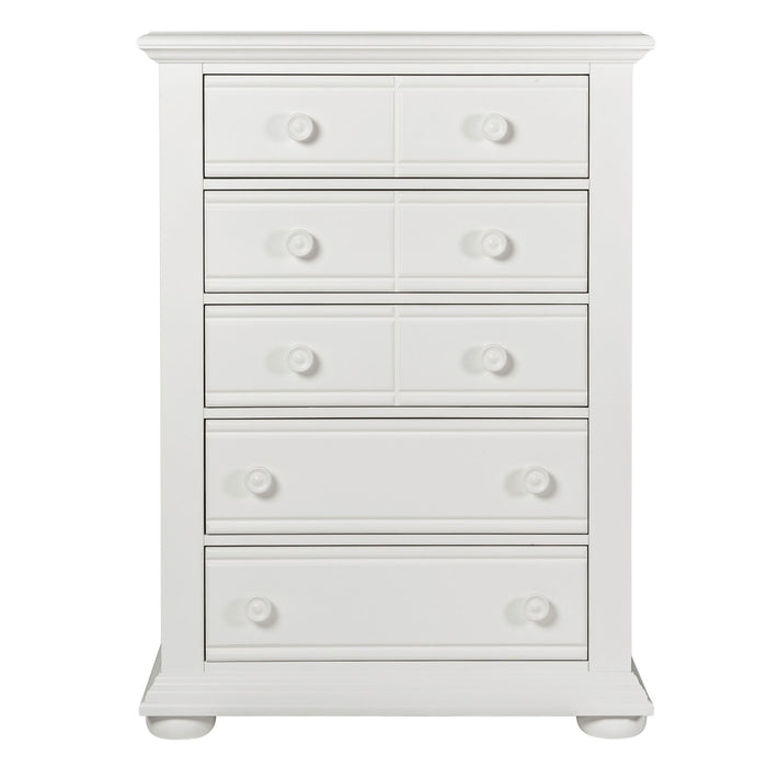 Summer House I Panel Bed, Dresser & Mirror, Chest image
