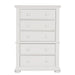 Summer House 5 Drawer Chest in Oyster White image