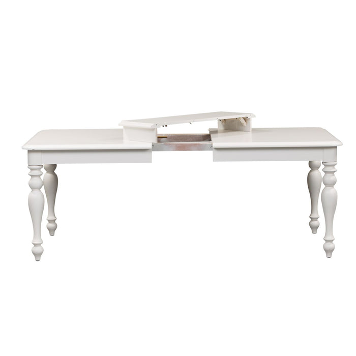 Summer House Rectangular Leg Table in Oyster White