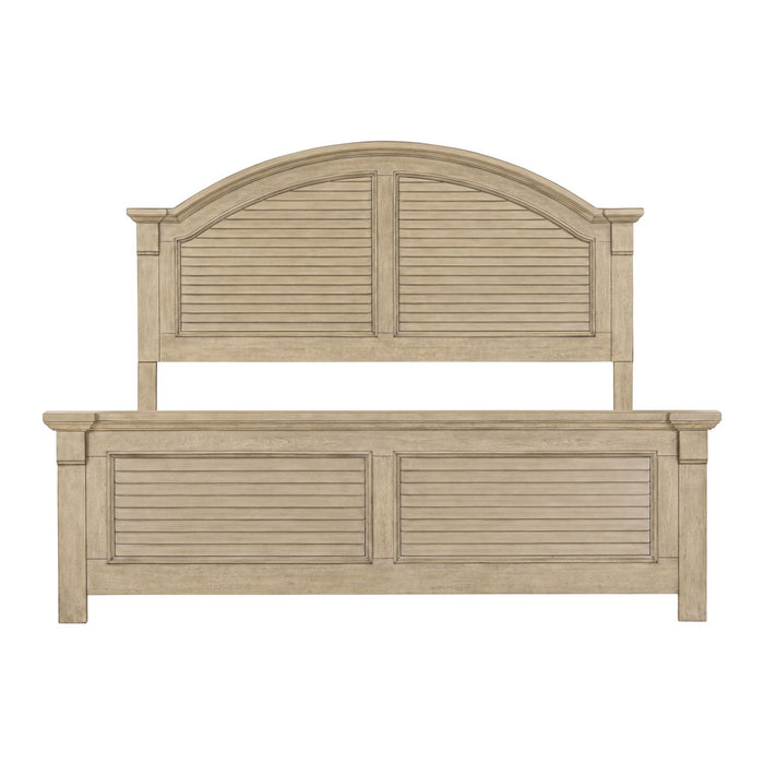 Summer House Queen Panel Bed