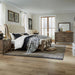 Americana Farmhouse King California Sleigh Bed, Dresser & Mirror, Night Stand image