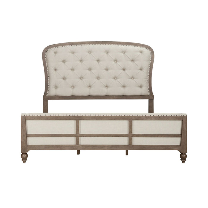 Americana Farmhouse King Shelter Bed