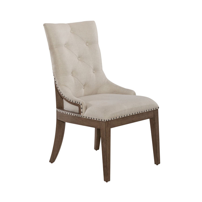Americana Farmhouse 5 Piece Leg Table Set