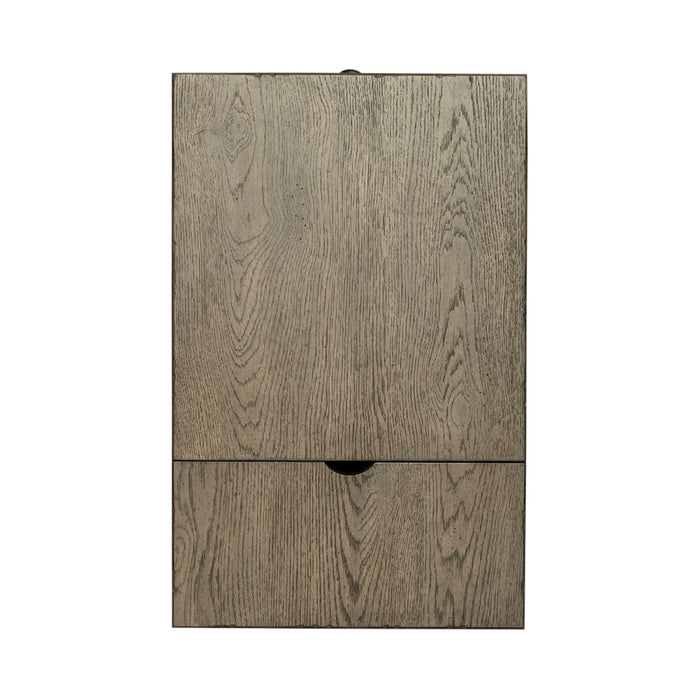 Americana Farmhouse Chair Side Table in Dusty Taupe image