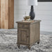 Americana Farmhouse Chair Side Table in Dusty Taupe image
