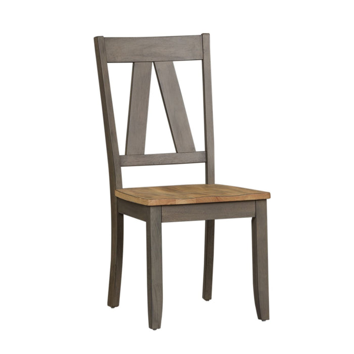 Lindsey Farm 7 Piece Trestle Table Set
