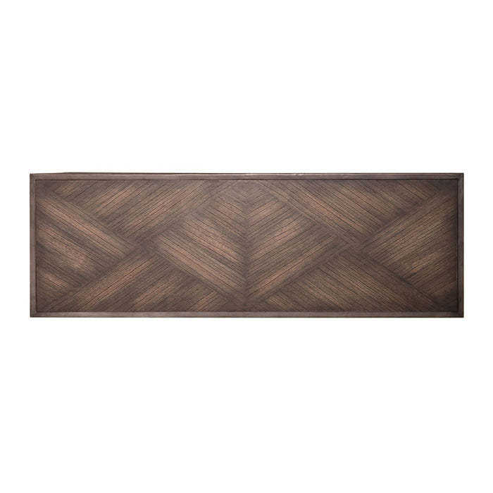 Jamestown Sofa Table in Brown