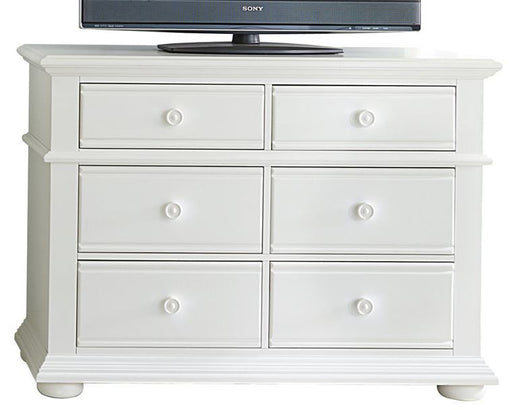 Liberty Furniture Summer House Media Chest in Oyster White image