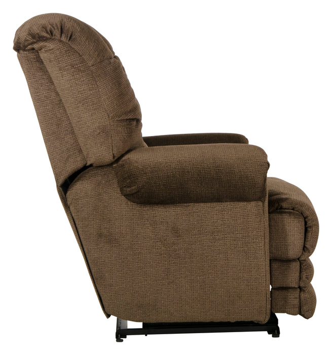 Malone Power "Lay Flat" Recliner w/Ext Otto