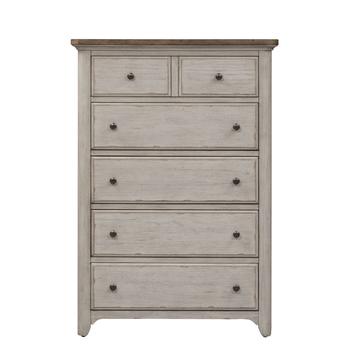 Farmhouse Reimagined Poster Bed, Dresser & Mirror, Chest, Night Stand image