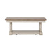Farmhouse Reimagined Rectangular Cocktail Table in Antique White image
