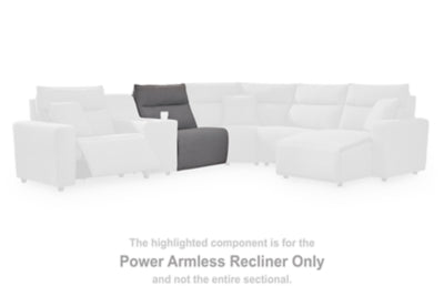 Modmax Reclining Sectional with Audio Consoles
