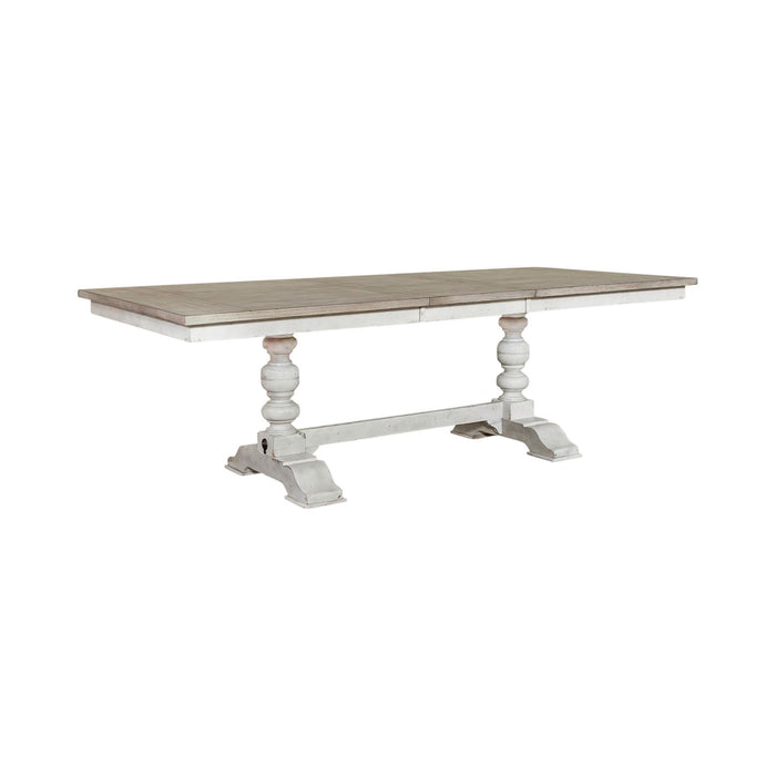 Whitney 5 Piece Trestle Table Set