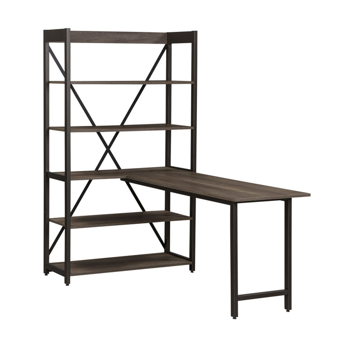Tanners Creek Desk and Bookcase Set