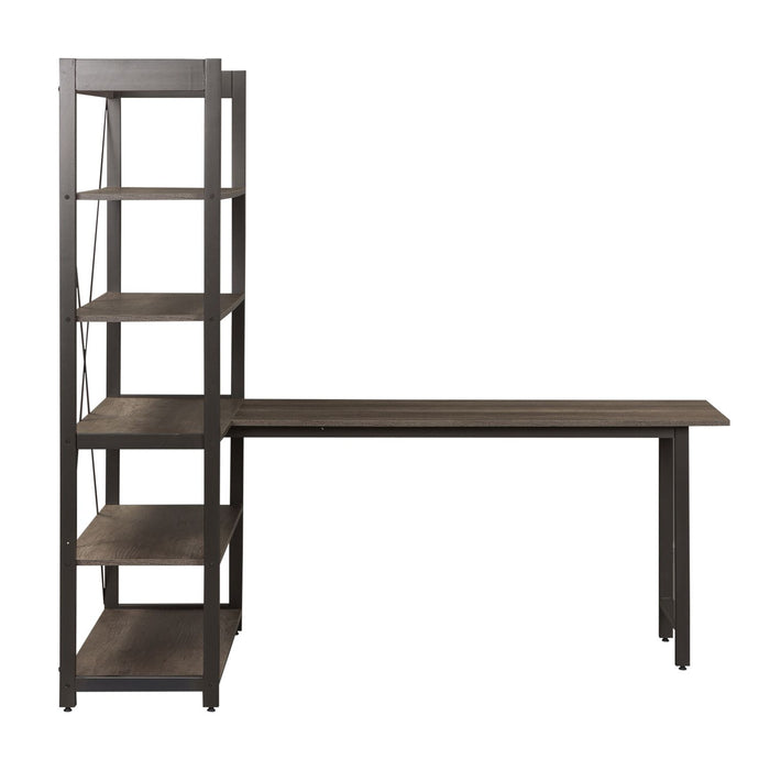 Tanners Creek Desk and Bookcase Set