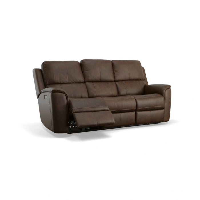 Henry Latitudes Power Reclining Sofa with Power Headrests & Lumbar - 5000005522