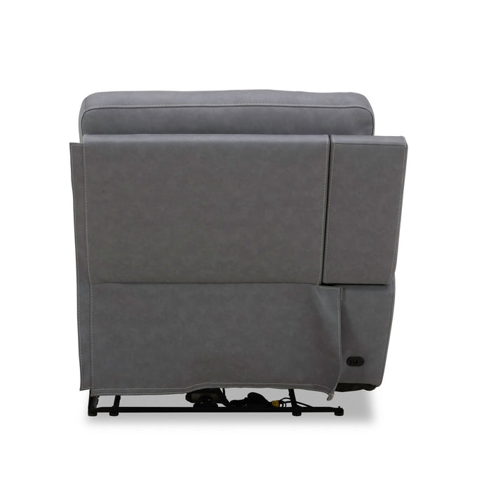 Cooper L Arm Recliner P3 & ZG - Blue Gray image