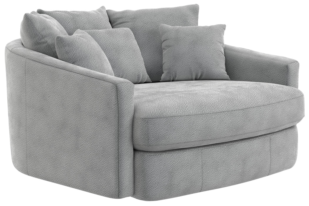 Matty Round Accent Cuddle Chaise