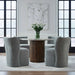 Accent Dining Accent Dining Chair w/ Casters - Sapphire image