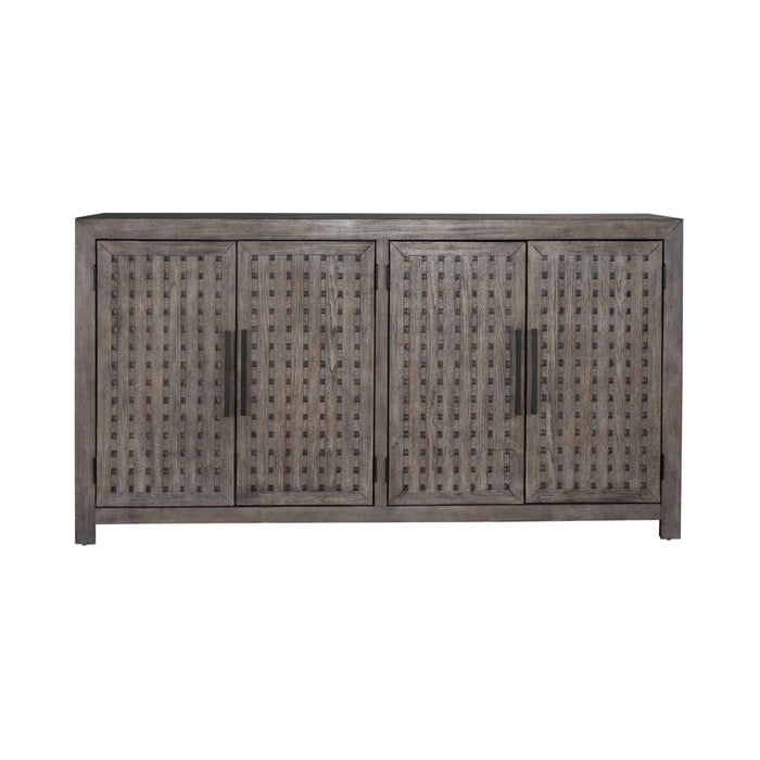Liberty Furniture Winslow Accent Buffet in Smokey Ash EST SHIP TIME APPX 4 WEEKS
