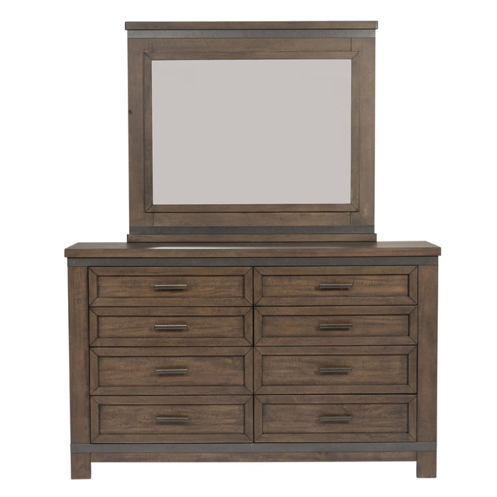 Thornwood Hills Bookcase Bed, Dresser & Mirror, Chest, Night Stand image